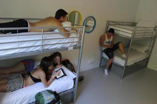 Bed in 6-Bed Mixed Dormitory Room with Shared Bathroom