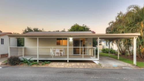 Two-Bedroom Bungalow with Garden View