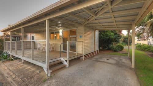 Two-Bedroom Bungalow with Garden View