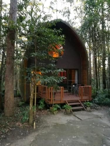 Twin Chalet with Spa Bath