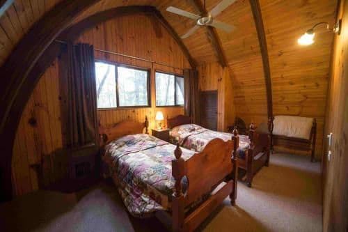 Twin Chalet with Spa Bath