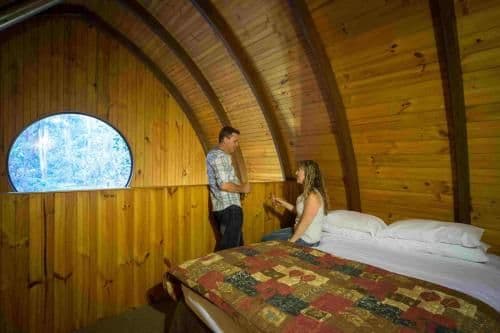 Twin Chalet with Spa Bath