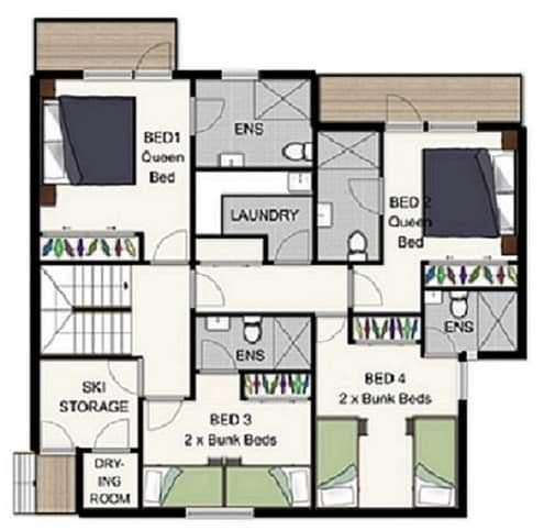 Four Bedroom Apartment