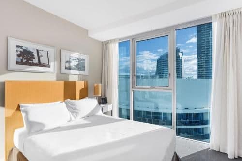 Two bedroom, two bathroom level 34 ocean view