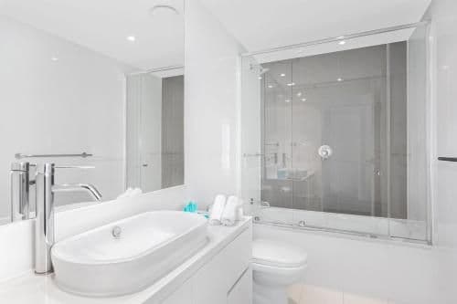 Two bedroom, two bathroom level 34 ocean view