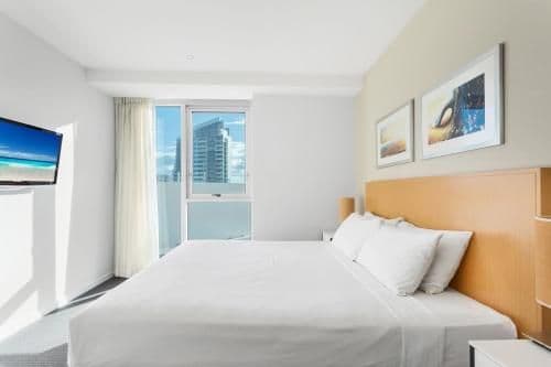 Two bedroom, two bathroom level 34 ocean view