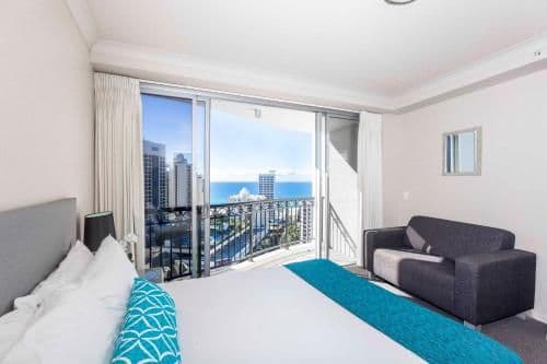 Premium Two-Bed Two-Bathroom Ocean View Apartment
