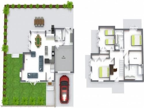 Three-Bedroom House