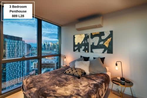Three-Bedroom Two-Bathroom Penthouse Apartment