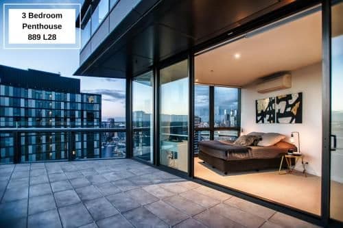 Three-Bedroom Two-Bathroom Penthouse Apartment