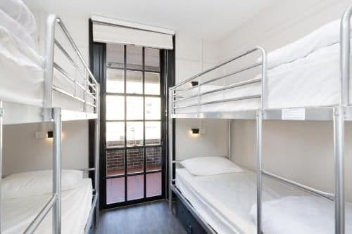 Bed in 4-Bed Mixed Dormitory Room with Private Bathroom