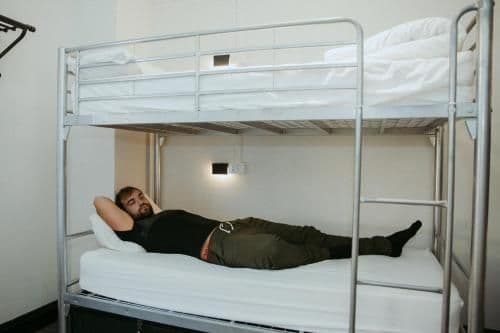 Bed in 8-Bed Mixed Dormitory Room with Private Bathroom
