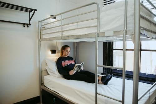 Bed in 4-Bed Mixed Dormitory Room with Private Bathroom