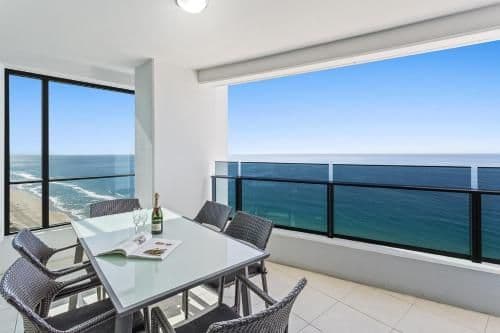 Three bedroom, two bathroom level 33 ocean view
