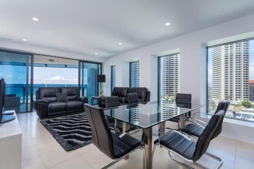 Three bedroom, two bathroom level 9 ocean view