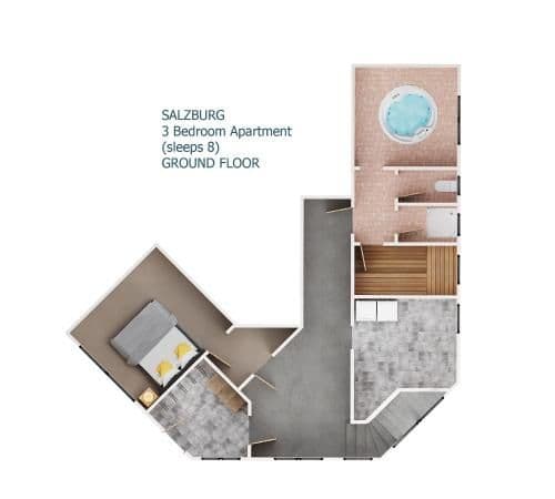 Three-Bedroom Apartment (8 Adults)