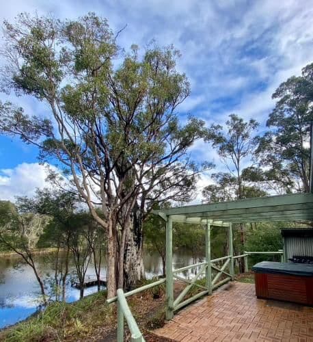 Two-Bedroom Chalet with Private Jetty