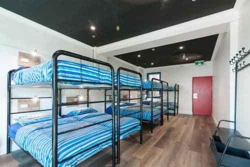 Bed in 12-Bed Mixed Dormitory Room with Shared Bathroom