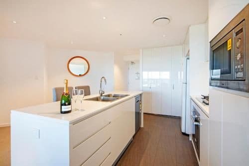 Two-Bedroom Two Bathroom Apartment with City View