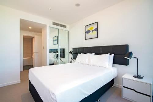 Two-Bedroom Two Bathroom Apartment with City View