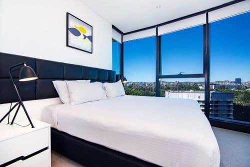 Two-Bedroom Two Bathroom Apartment with City View