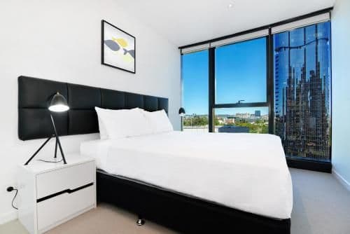 Two-Bedroom Two Bathroom Apartment with City View