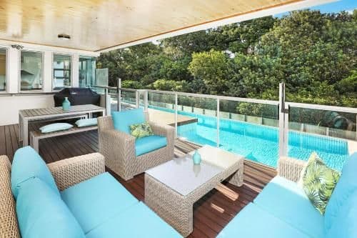 Luxury Four-Bedroom Beachfront House