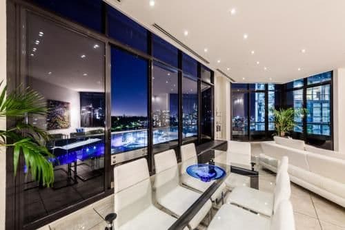 Three-Bedroom Two-Bathroom Penthouse Apartment