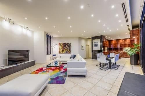 Three-Bedroom Two-Bathroom Penthouse Apartment