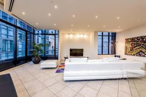 Three-Bedroom Two-Bathroom Penthouse Apartment