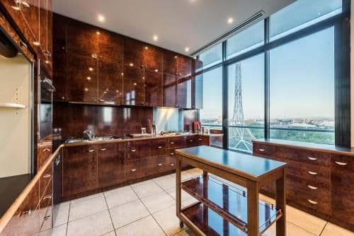 Three-Bedroom Two-Bathroom Penthouse Apartment