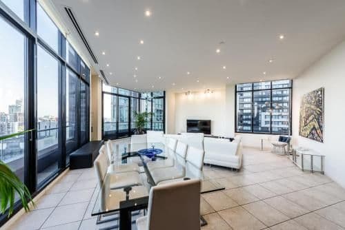 Three-Bedroom Two-Bathroom Penthouse Apartment