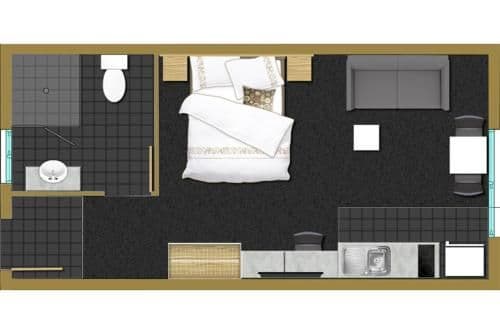 Queen Studio with Kitchenette