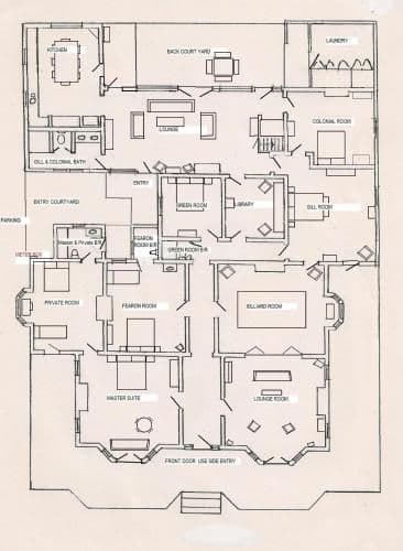 The Master Suite with Private Bathroom