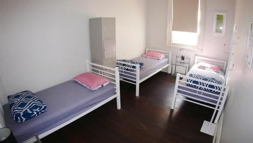 Triple Dormitory Room