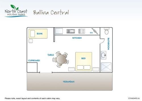Standard Cabin (4 Adults)
