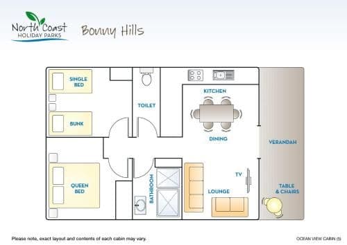 Deluxe Two-Bedroom Cabin