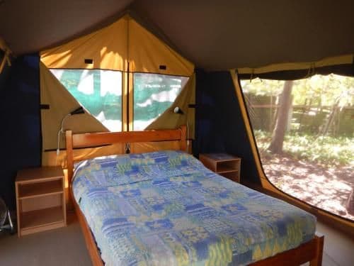 Double Tent with Shared Bathroom 