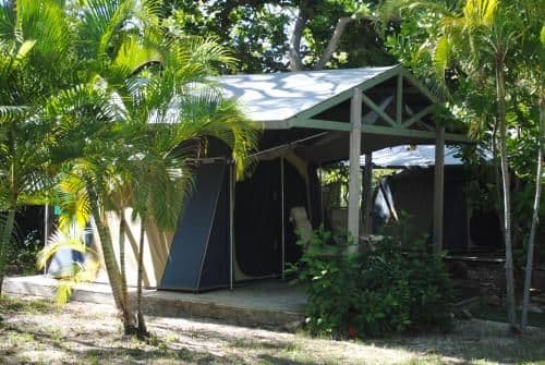 Double Tent with Shared Bathroom 