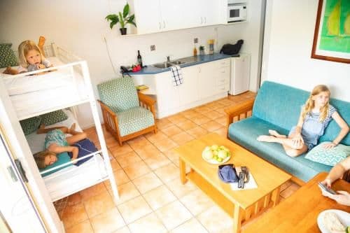 One-Bedroom Apartment with Queen and Bunk Bed