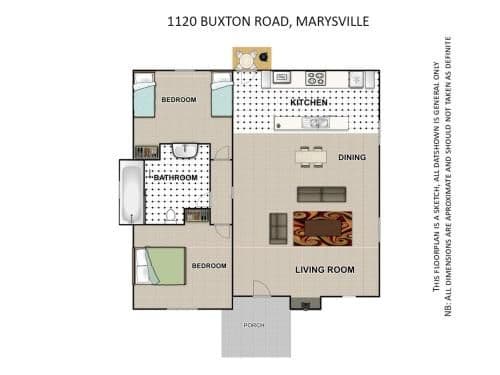 Two-Bedroom Cottage - Peppercorn (Children Welcomed) 