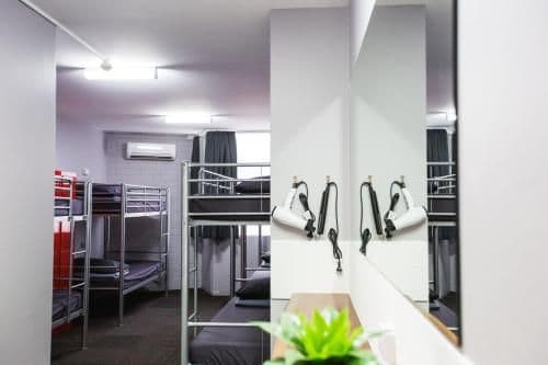 Bed in 8-Bed Mixed Dormitory Room with Bathroom