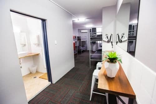 Bed in 8-Bed Mixed Dormitory Room with Bathroom
