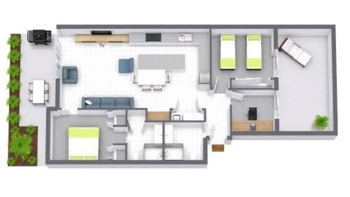 Two-Bedroom Apartment