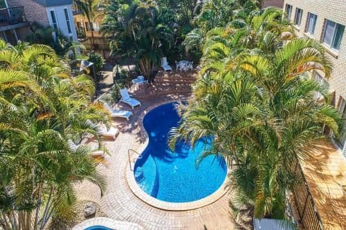 Superior Two Bedroom Apartment with Pool View