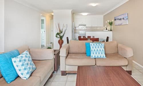 Standard Two Bedroom Apartment with Full Ocean View