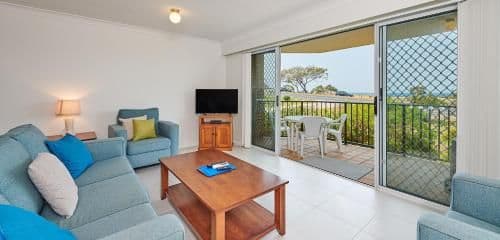 Standard Two Bedroom Apartment with Partial Ocean View