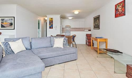 Standard Two Bedroom Apartment with Partial Ocean View