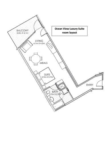 Ocean View Luxury Suite
