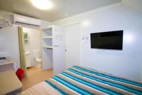 Compact Queen Van Room